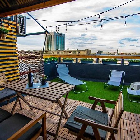 Apartment With Panoramic Terrace In City Center بوخارست المظهر الخارجي الصورة