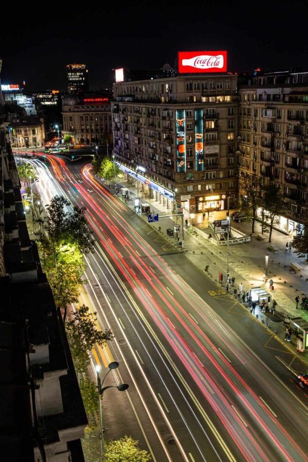 Apartment With Panoramic Terrace In City Center بوخارست المظهر الخارجي الصورة