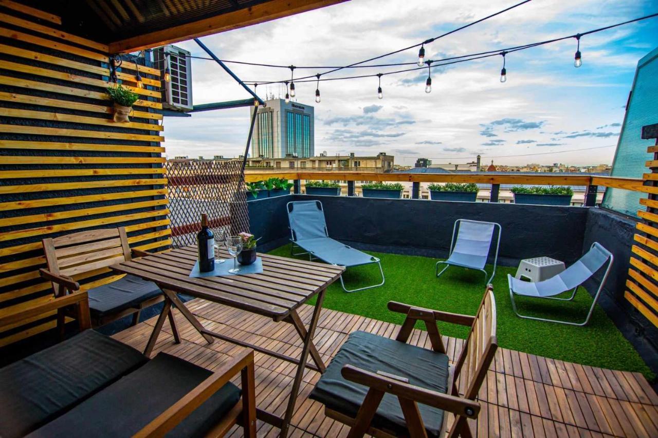 Apartment With Panoramic Terrace In City Center بوخارست المظهر الخارجي الصورة